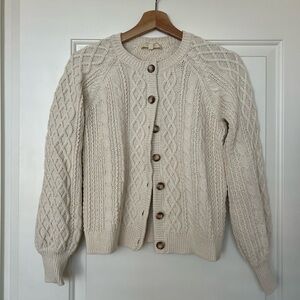 Sezane cotton cardigan